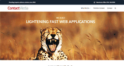 Desktop Screenshot of contact-media.co.uk